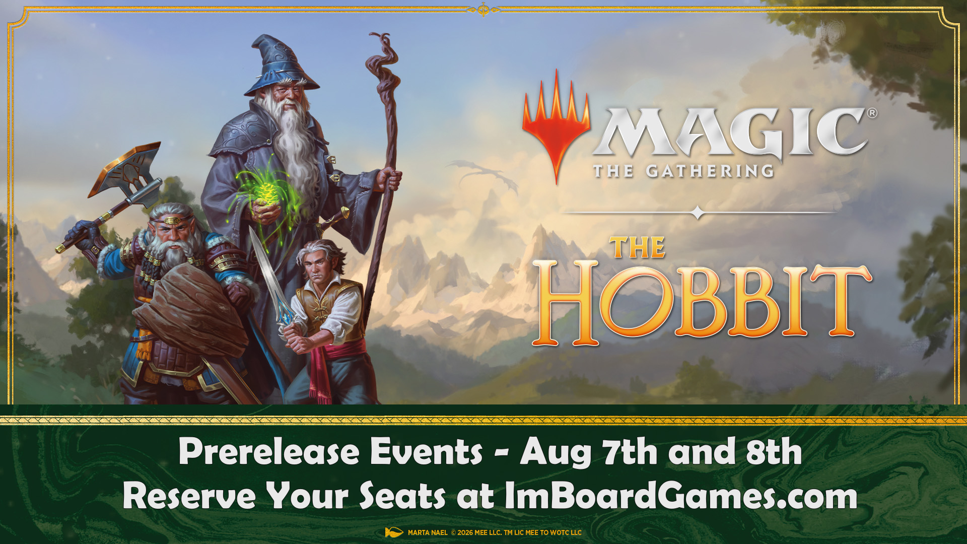 MtG The Hobbit Prerelease (Middleton)